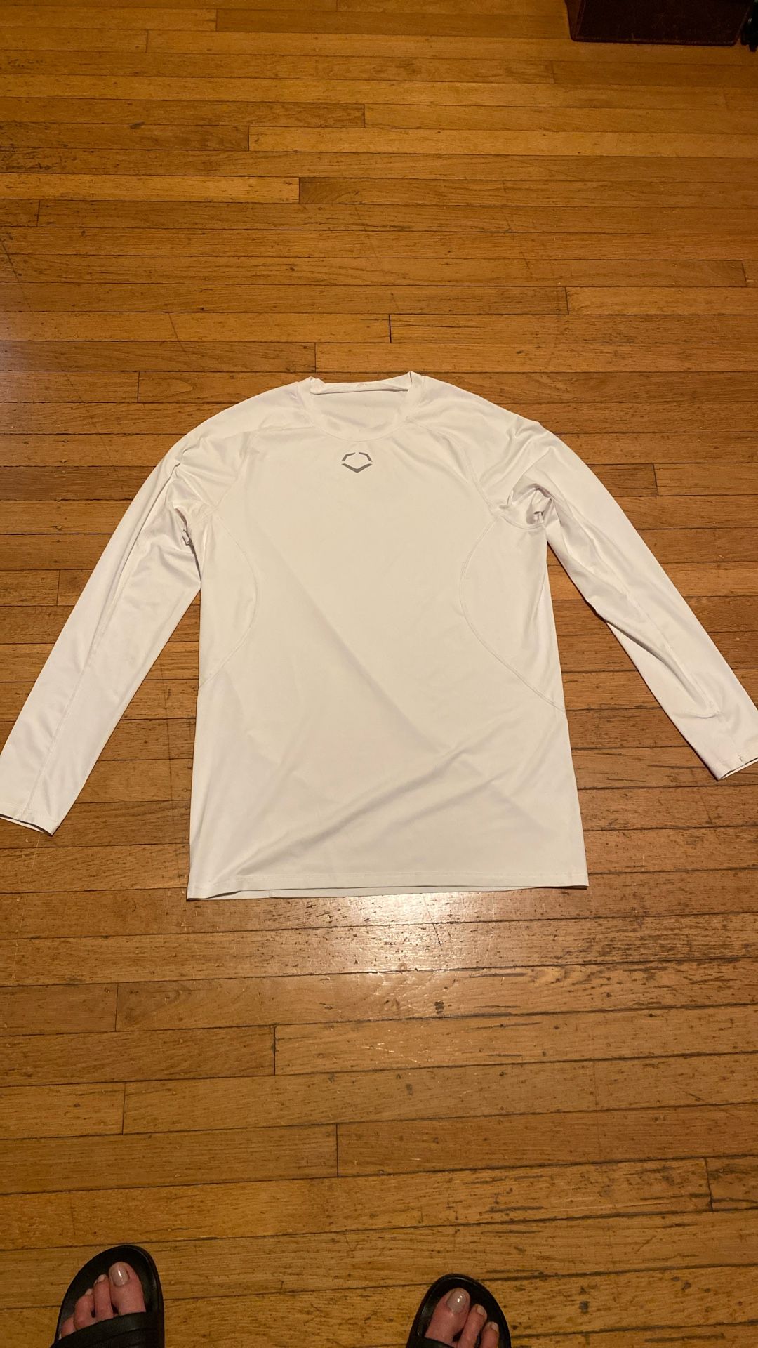 Mens Evoshield Compression Long sleeve Shirt Size LARGE?