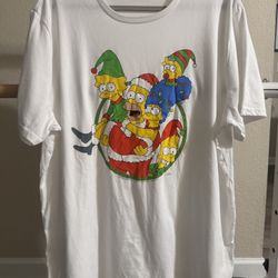 Simpsons Christmas Old Navy 2xl