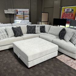 Big Grey Gorgeous New Sectional 