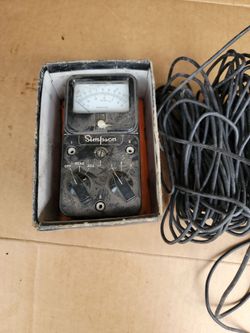Simpson Temperature tester with leads