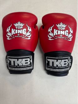 Top King 16 oz Boxing Gloves (used)