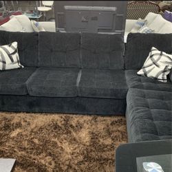 Black Sectional 