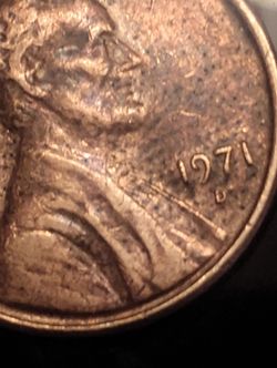 1971 Nomad Penny With A D On It