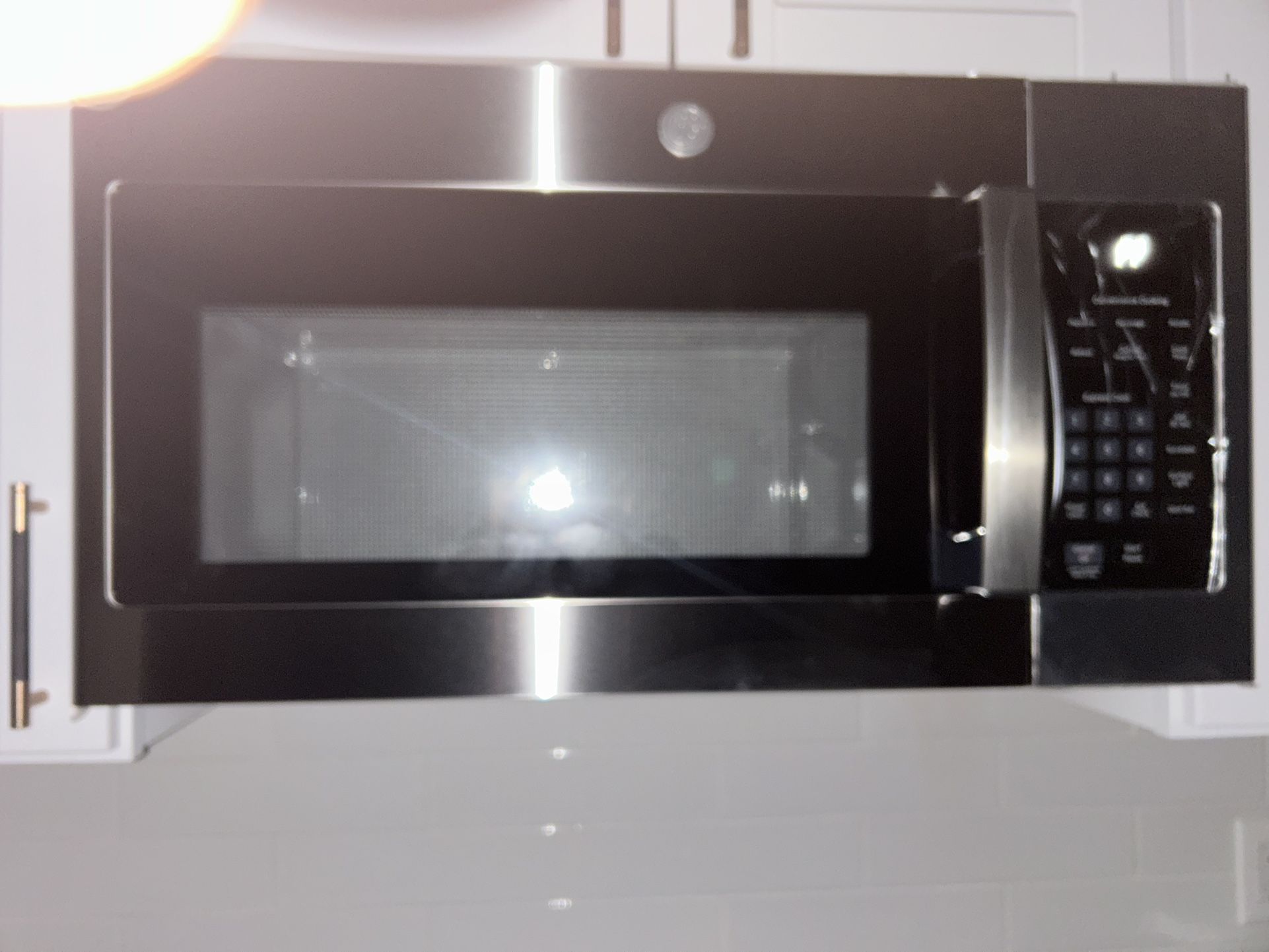 Flat Top Stove And Microwave