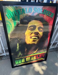 Bob Marley Frame Huge