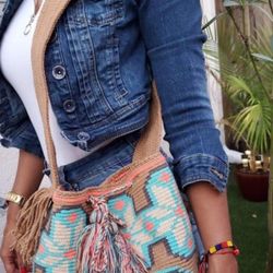 Bolso Hecho A Mano 100 % Colombiano 