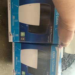 Set Of Two New Patio Lights