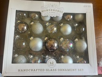 Glass Christmas Tree Ornaments