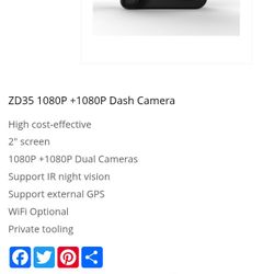 Dashcam And Backup Cam