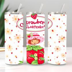 20oz Strawberry Shortcake Tumbler 🍓