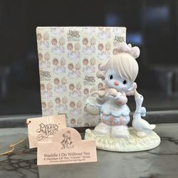 Enesco 1985 Precious Moments Waddle I Do Without You 12459 Clown Series