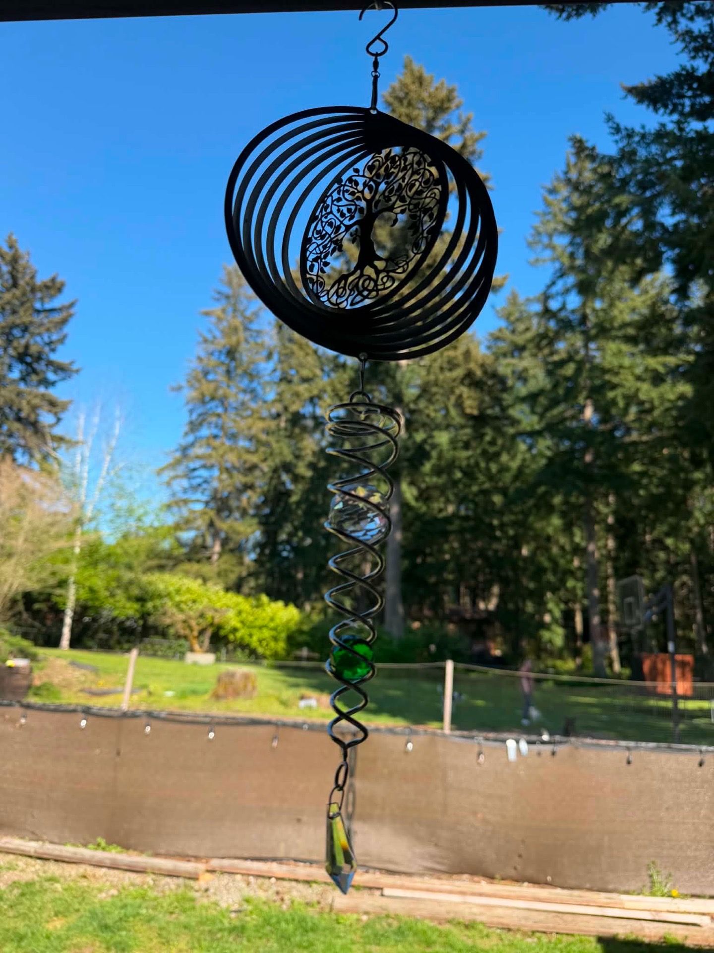 Hallmark Wind Spinner with Tail Charm