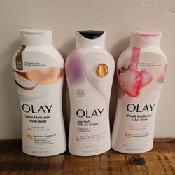3 Olay Body Wash