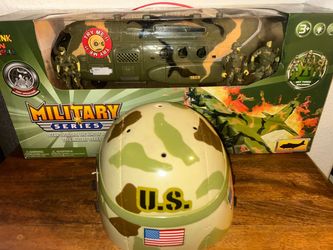 Military Series Toy Playset with Helmet