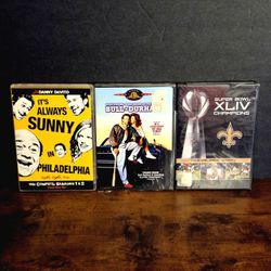 DVD Lot: Always Sunny S1&2, Bull Durham, Super Bowl XLIV Saints – Comedy Sports