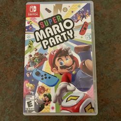 Super Mario Party for Nintendo Switch LIKE NEW