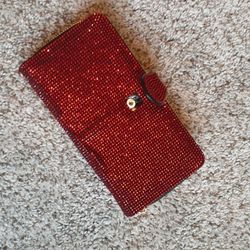 New Beautiful Red Shinny Wallet.  