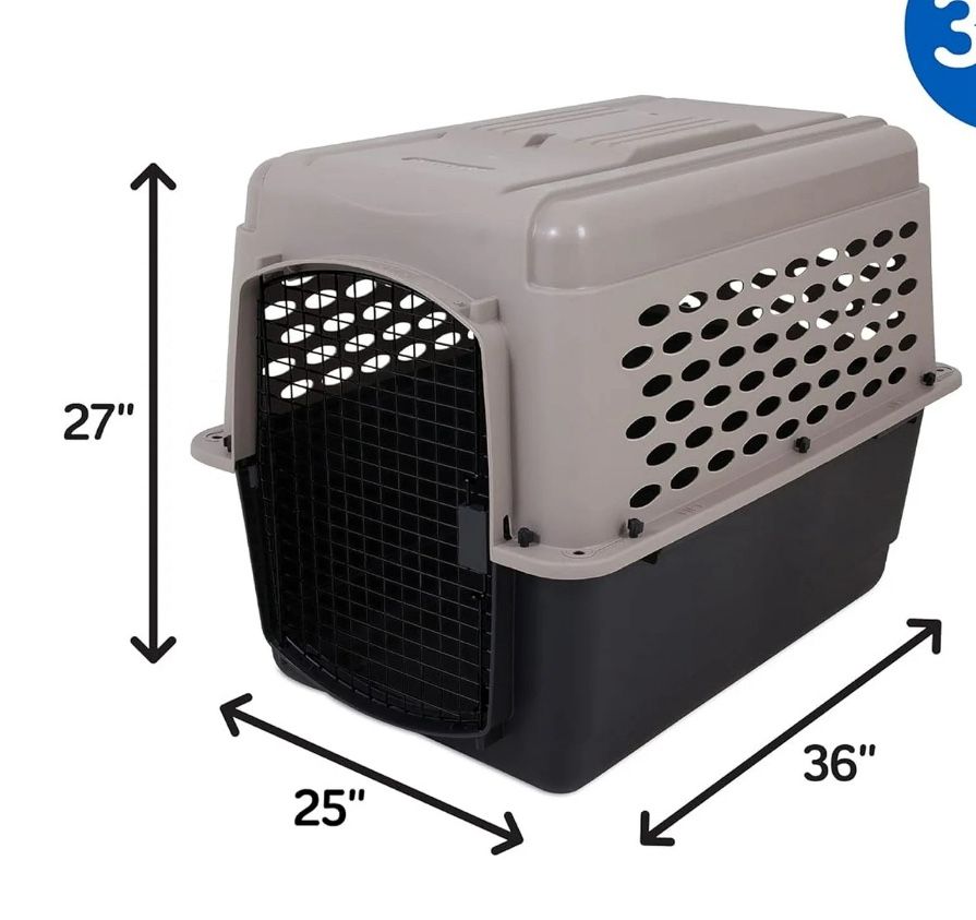 Plastic Large Dog Crate Kennel