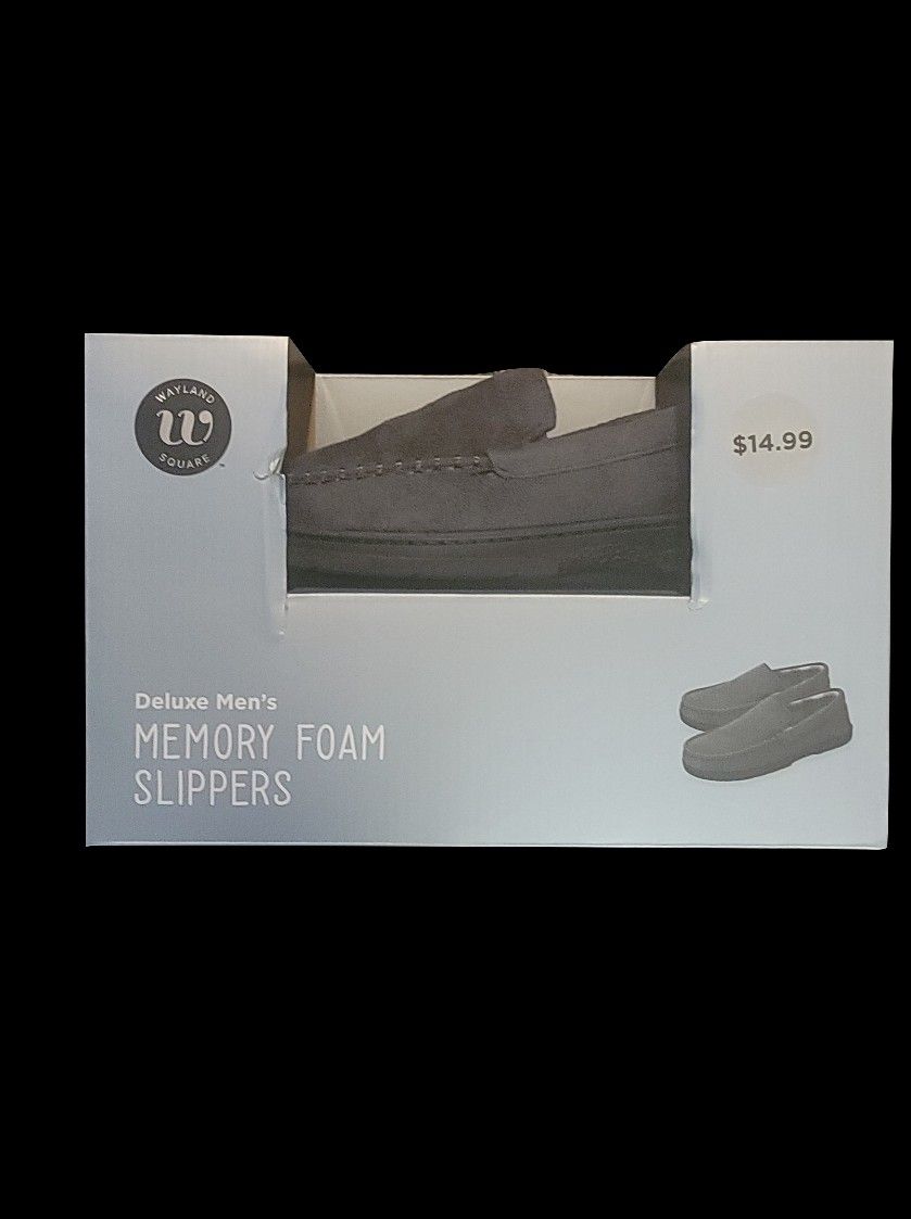 Wayland Square Deluxe Mens Slippers In A Size Small/ Blue