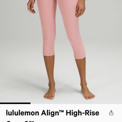 Lululemon Pink Puff Align Leggings Size 6 for Sale in Fort Lauderdale, FL -  OfferUp