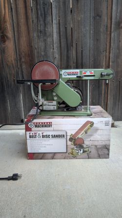 Central Machinery 4x36 Belt & 6" Disc Sanders