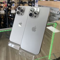 iPhone 16 Pro Max Natural Titanium! Fully Unlocked 256GB Own It Today With Easy Financing Options No Credit Needed! 