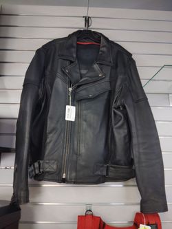 Leather jacket