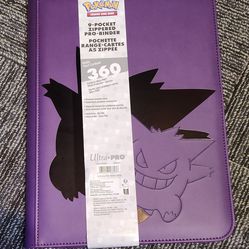 Elite Series Gengar 9 pocket Pro Zipper Binder