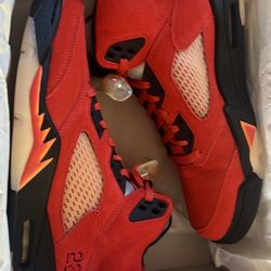 Jordan Retro 5 Dunks on Mars women size 11