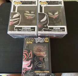 Venom & carnage Funkos 