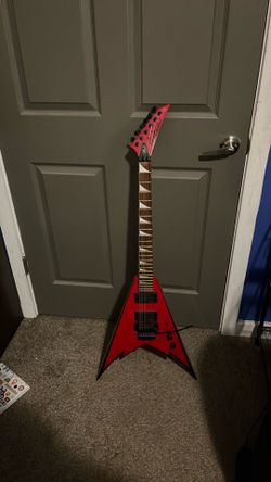 Red Phil demmel edition jackson guitar