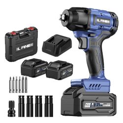 550 NM (405 FT LBS OF TORQUE) L-FINE IMPACT WRENCH KIT 