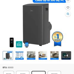 Aire Acondicionado Portátil De 8000 Btu