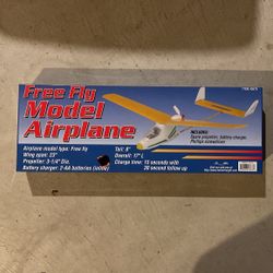 Free Fly Model Airplane 
