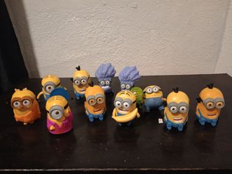 Minions Toy Figures Set of 10