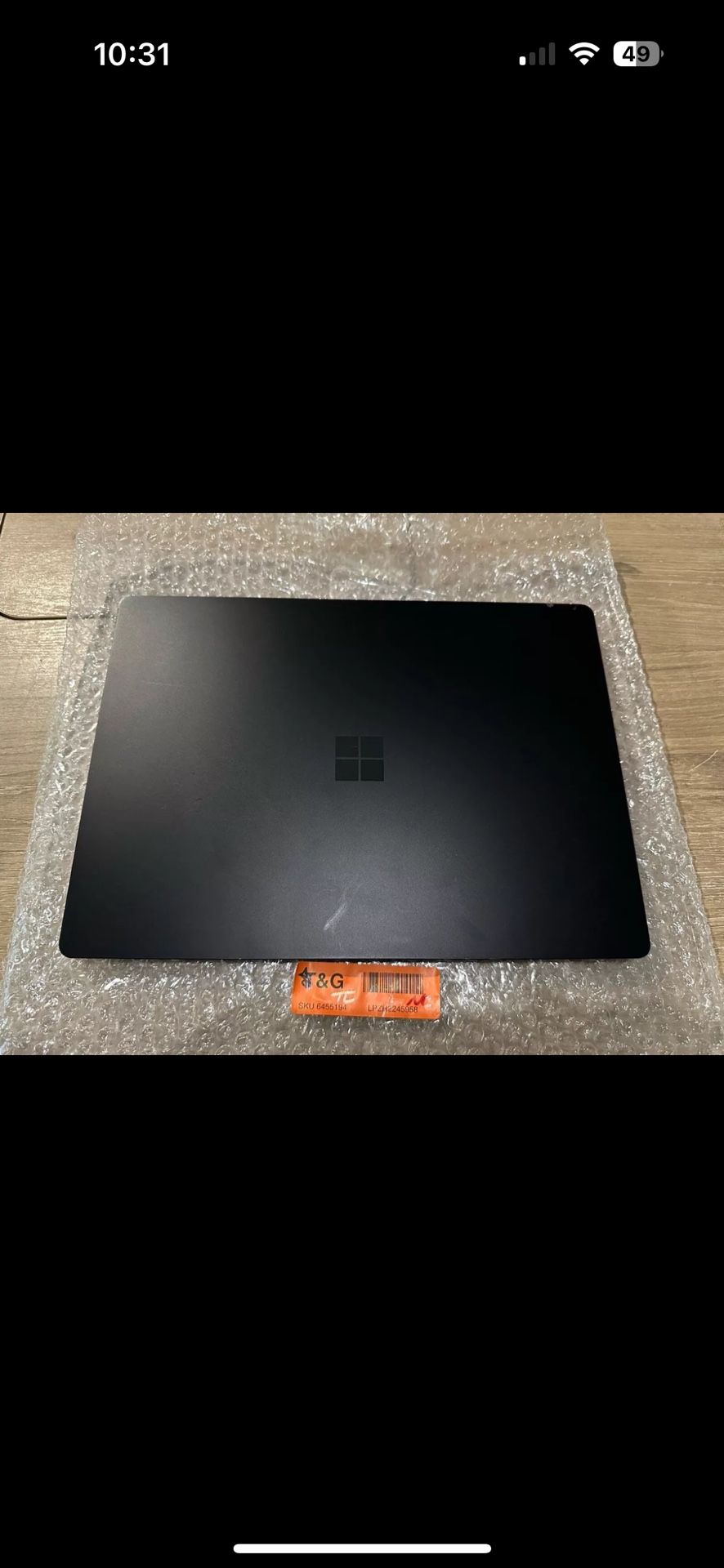 Microsoft Surface Laptop 4 13.5" Core i7-1185G7 16GB Ram 512GB SSD Black READ
