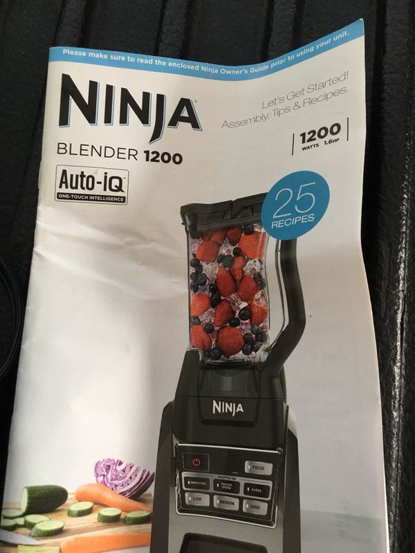Ninja Blender 1200 Auto IQ One Touch Intelligence For Sale Ninja Blender 1200 Auto IQ One Touch Intelligence For Sale
