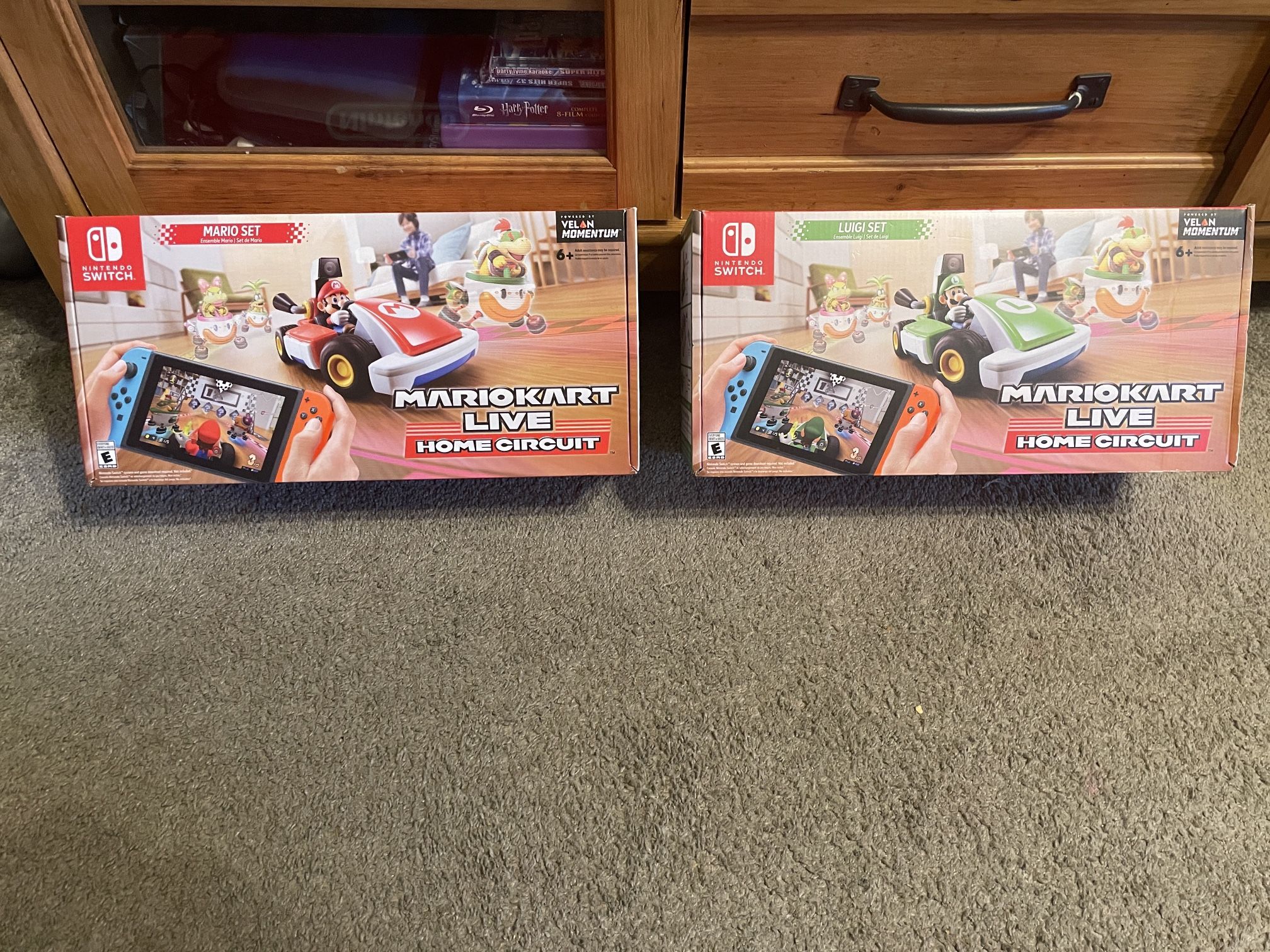 Nintendo Switch Mario And Luigi Circuit Game