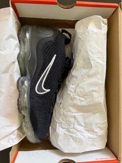 Nike Air VaporMax 2021 FK Black Metallic Silver M10/W11.5