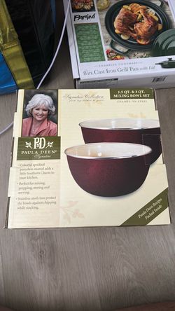 Paula Deen Signature Mixing Bowl Set 1.5 & 3 Qt