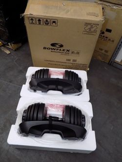 Bowflex selec tech 552, new in box. We can deliver.