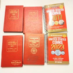 Lot Of 1(contact info removed) Coin Value Guide Books