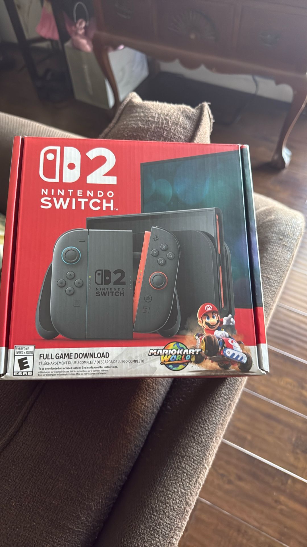 Nintendo Switch 2 Console + Mario Kart World Bundle (Digital Download in Console)