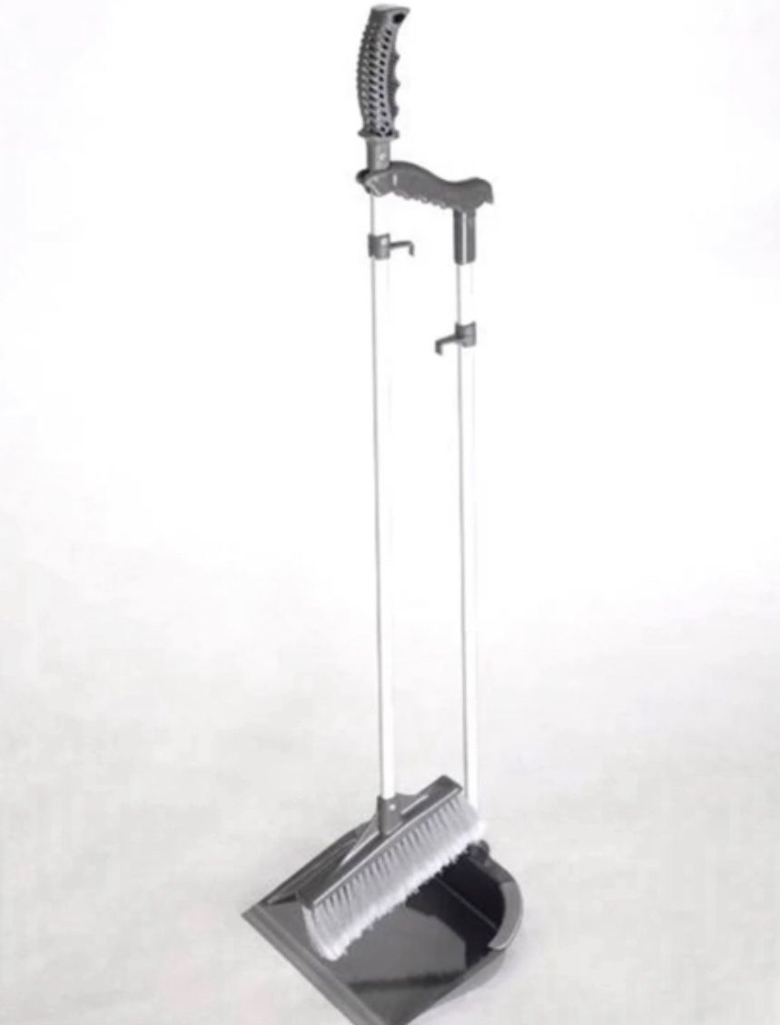 Dust Pan And Broom Set, New