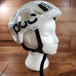 POC Octal Road Bike Cycling Helmet White Size Small 