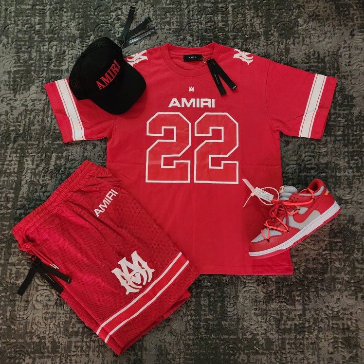 Red Amiri T shirt Oversized