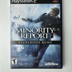Minority Report PS2