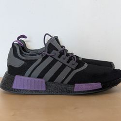 Adidas NMD_R1 'Black Active Purple' Sneakers GW5664 Men’s Size 11.5