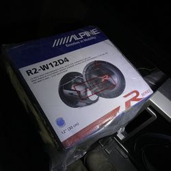 NEW!! Alpine R2-W12D4 Subwoofers. 🔊🔊