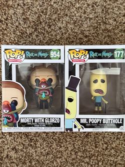 Funko Pop Rick and Morty Set of 2